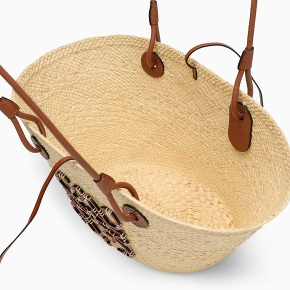 Loewe Medium Anagram Basket Tote In Iraca Palm - Picture 4 of 5